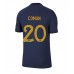 Frankrijk Kingsley Coman #20 Voetbalkleding Thuisshirt WK 2022 Korte Mouwen